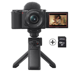 SONY ZV-E10 + 16-50 mm f/3,5-36 OSS + Stativ